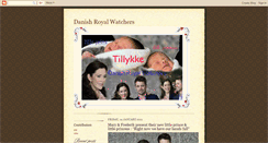 Desktop Screenshot of danishroyalwatchers.blogspot.com