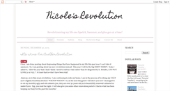 Desktop Screenshot of nicolesrevolution.blogspot.com