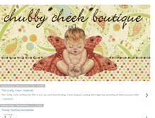 Tablet Screenshot of chubbycheekboutique.blogspot.com