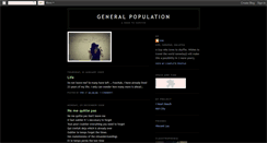 Desktop Screenshot of gen-pop.blogspot.com