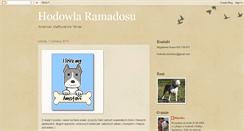 Desktop Screenshot of hodowla-ramadosu.blogspot.com