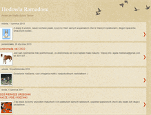 Tablet Screenshot of hodowla-ramadosu.blogspot.com