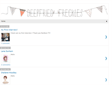 Tablet Screenshot of deepfriedfreckles.blogspot.com