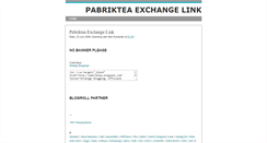 Desktop Screenshot of pabrikteaexchangelink.blogspot.com