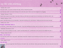 Tablet Screenshot of mylifewithstitching.blogspot.com