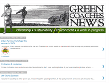 Tablet Screenshot of greencoaches.blogspot.com