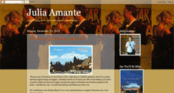 Desktop Screenshot of juliaamante.blogspot.com