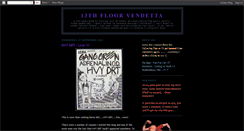 Desktop Screenshot of 13thflootvendetta.blogspot.com