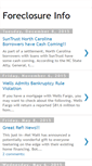 Mobile Screenshot of foreclosureupdate.blogspot.com