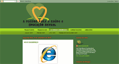 Desktop Screenshot of apassosparasaude.blogspot.com