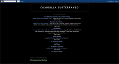 Desktop Screenshot of cuadrillasubterraneo.blogspot.com