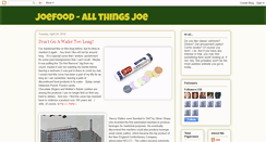 Desktop Screenshot of joefood.blogspot.com