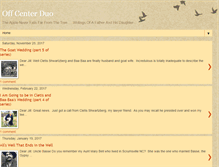 Tablet Screenshot of offcenterduo.blogspot.com