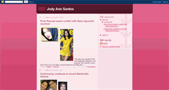 Desktop Screenshot of judy-ann-santos-bio.blogspot.com