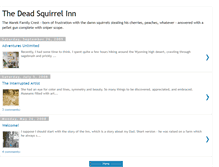 Tablet Screenshot of deadsquirrelinn.blogspot.com