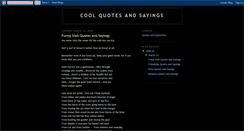 Desktop Screenshot of coolquotessayings.blogspot.com