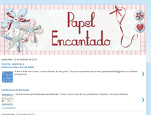 Tablet Screenshot of papelencantado.blogspot.com