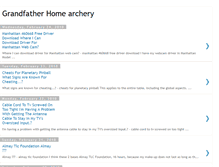 Tablet Screenshot of grandfathe-ho-archer.blogspot.com