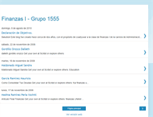 Tablet Screenshot of finanzas1555.blogspot.com