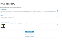 Tablet Screenshot of praiafakerpg.blogspot.com