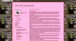 Desktop Screenshot of clioela.blogspot.com