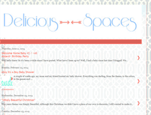 Tablet Screenshot of deliciousspaces.blogspot.com