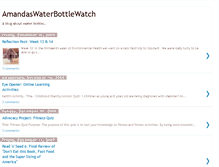 Tablet Screenshot of amandaswaterbottlewatch.blogspot.com