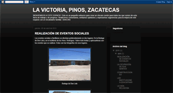 Desktop Screenshot of la-victoria-pinos-zacatecas.blogspot.com