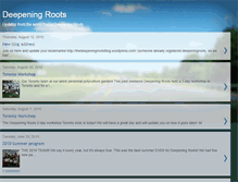 Tablet Screenshot of deepeningroots.blogspot.com