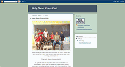 Desktop Screenshot of holyghostchess.blogspot.com