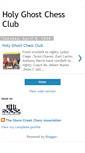 Mobile Screenshot of holyghostchess.blogspot.com
