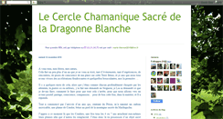 Desktop Screenshot of dragonneblanche.blogspot.com