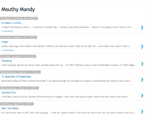 Tablet Screenshot of mouthy-mandy.blogspot.com