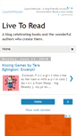 Mobile Screenshot of livetoread-krystal.blogspot.com