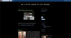 Desktop Screenshot of mylittlecabininthewoods.blogspot.com