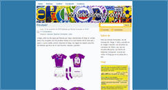 Desktop Screenshot of camisetasdefutbolchile.blogspot.com