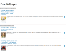 Tablet Screenshot of freewallpaperdesign.blogspot.com
