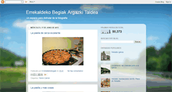 Desktop Screenshot of errekaldekobegiak.blogspot.com