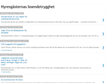 Tablet Screenshot of boendetrygghet.blogspot.com
