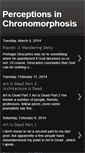 Mobile Screenshot of chrono-perceptions.blogspot.com