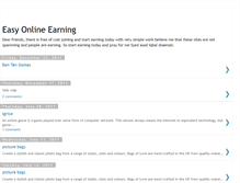 Tablet Screenshot of easyonlineearning4u.blogspot.com