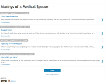 Tablet Screenshot of musingsofamedicalspouse.blogspot.com