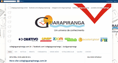 Desktop Screenshot of professoresguarapiranga.blogspot.com