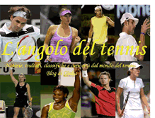 Tablet Screenshot of langolodeltennis.blogspot.com