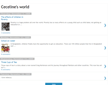 Tablet Screenshot of cecelinesworld.blogspot.com