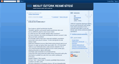 Desktop Screenshot of mesutozturk.blogspot.com