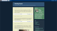 Desktop Screenshot of howlinghound.blogspot.com