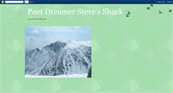 Desktop Screenshot of poetdreamerstevesshack.blogspot.com