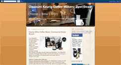 Desktop Screenshot of keurigbrewers.blogspot.com