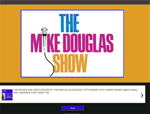 Tablet Screenshot of mike-douglas-show.blogspot.com